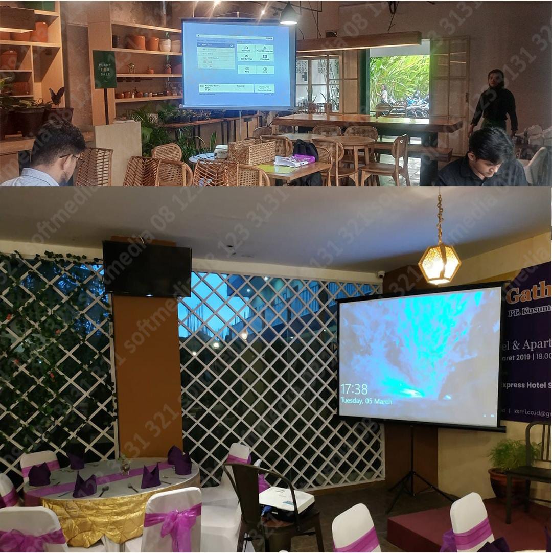 Event Seminar dengan Proyektor Softmedia