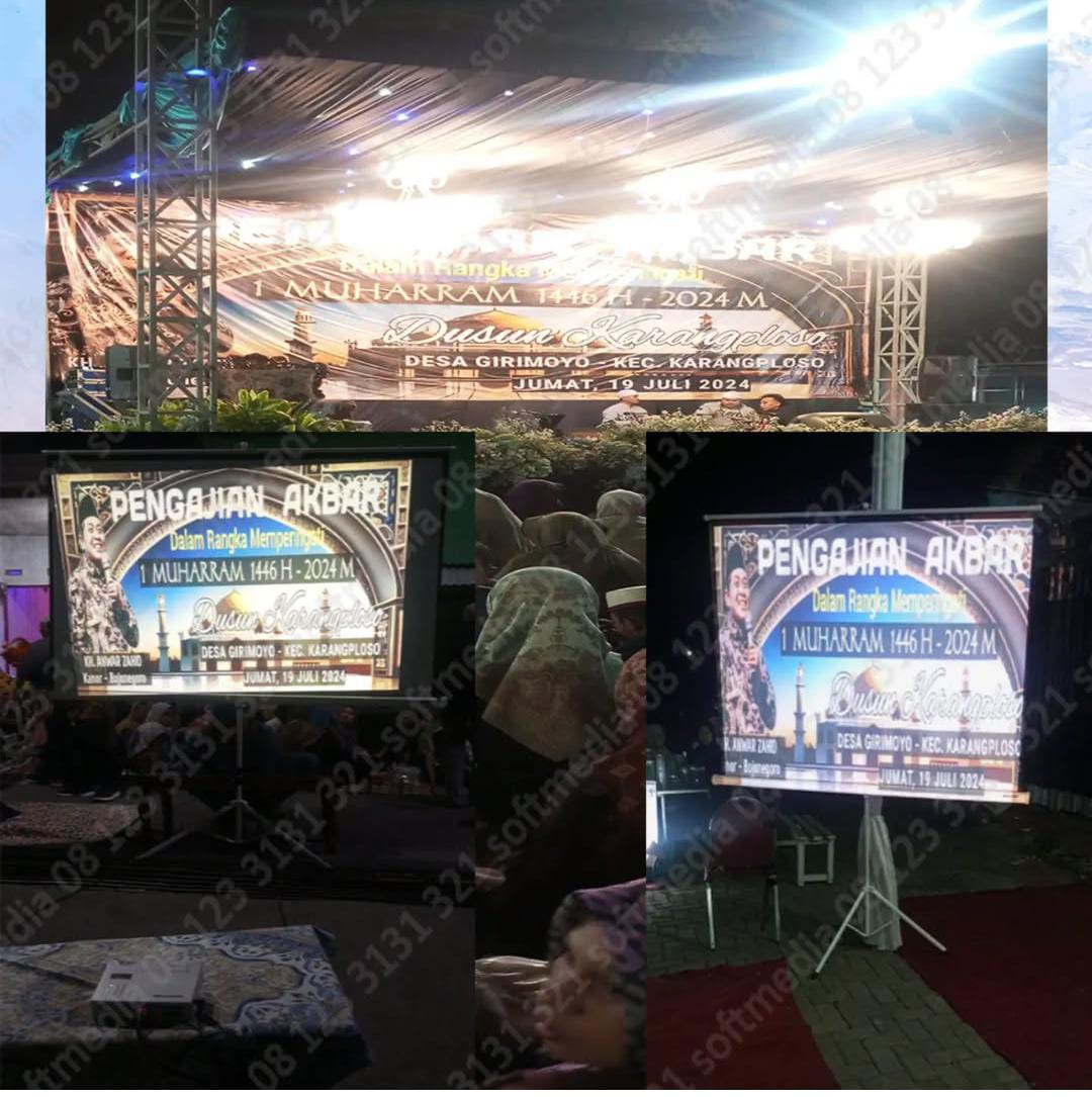 Event Seminar dengan Proyektor Softmedia