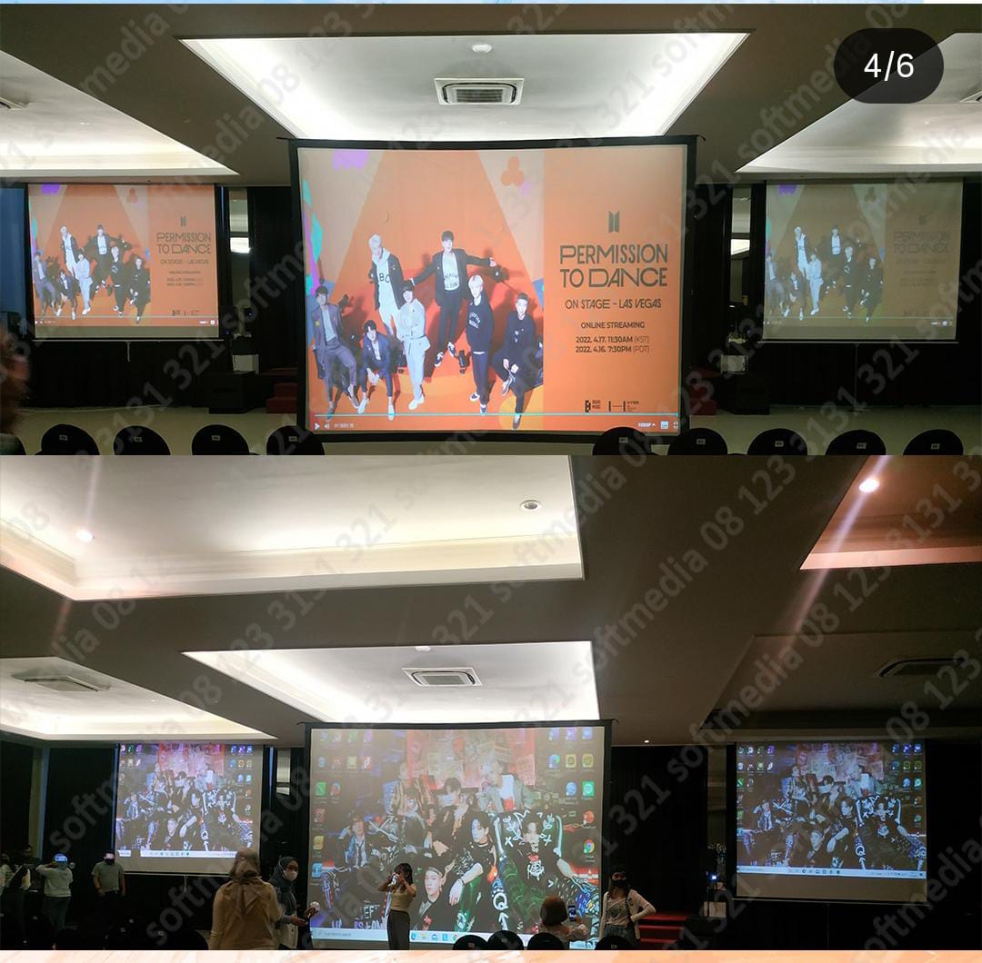 Event Seminar dengan Proyektor Softmedia